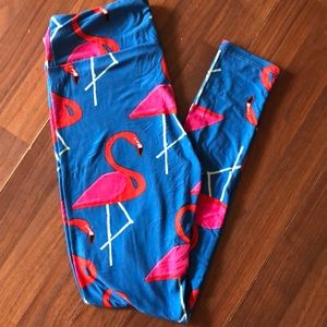 Flamingo leggings